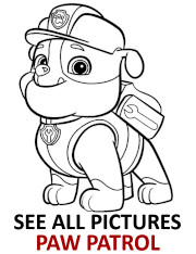 Paw Patrol printable coloring pages agregated