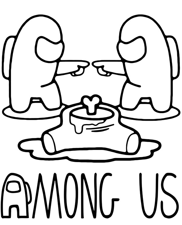 66  Among Us Printable Coloring Pages  Best Free