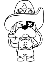 Ruffs coloring sheets Brawl Stars pictures