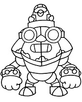 Top 40 Brawl Stars coloring pages - Topcoloringpages.net