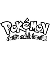 Original Pokemon logo to print
