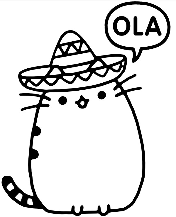 new pusheen coloring pages coloring pages to print topcoloringpages