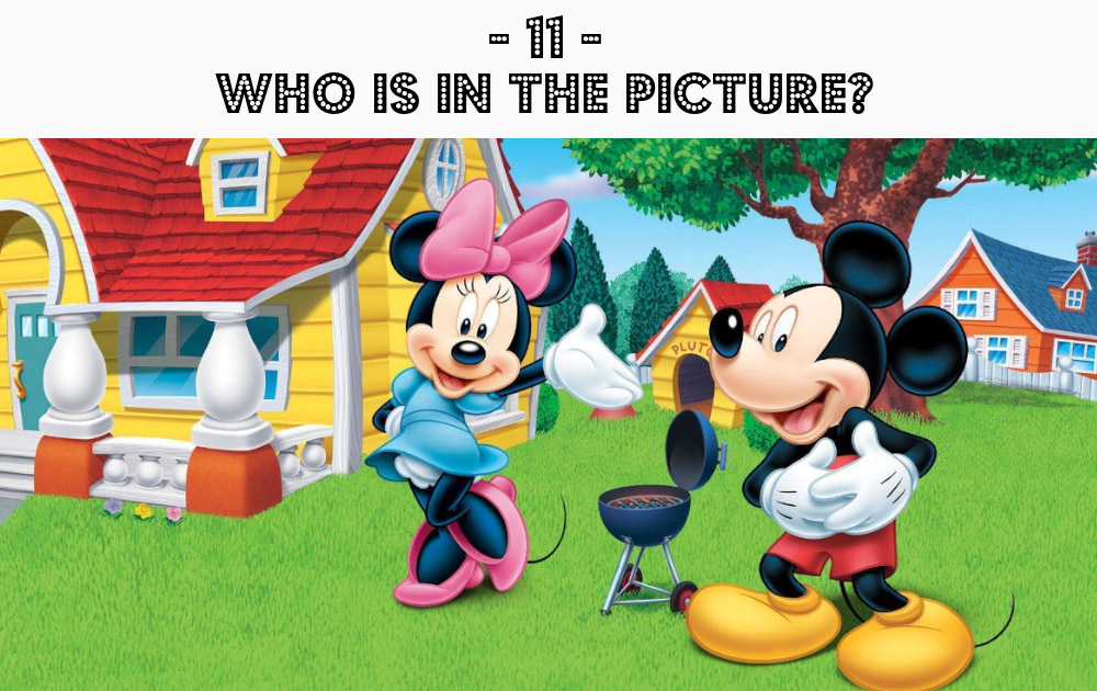 Quiz What cartoon character is in the picture - Minnie