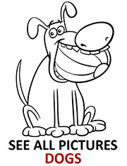 Dogs coloring pages agregated