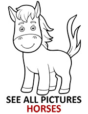 Printable horse coloring pages agregated