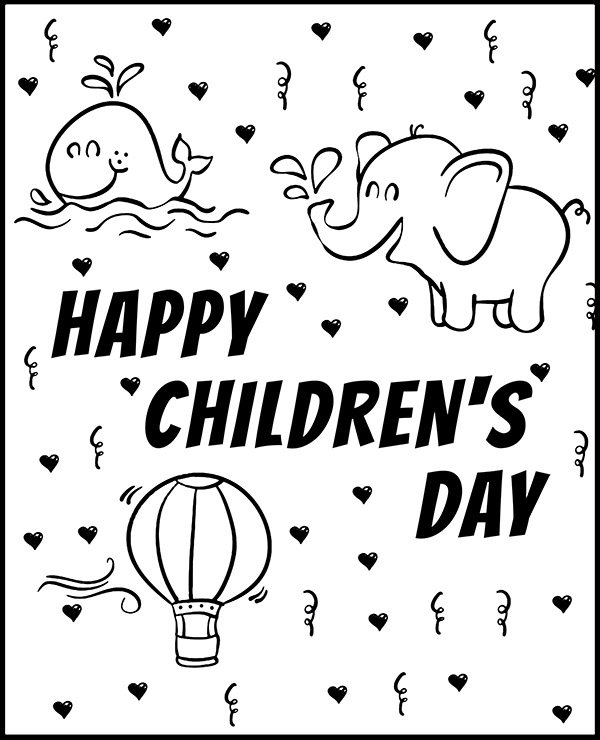 Children's day printables