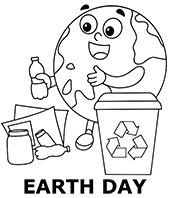 Earth day coloring pages category