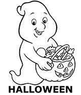 Category of Halloween coloring pages sheets