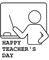 Happy Teacher's Day printables worksheets