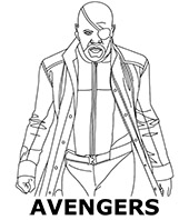Avengers coloring pages agregated