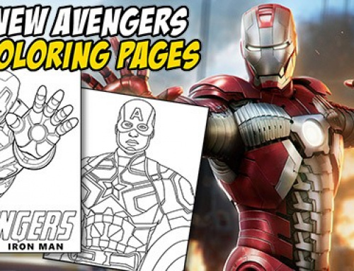 Avengers coloring pages released!
