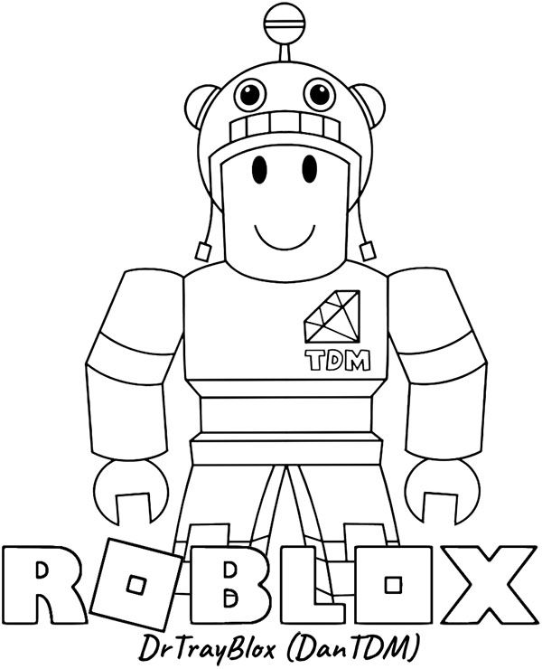 Printable Roblox coloring page - Topcoloringpages.net