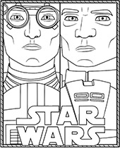 Star Wars coloring sheets pictures