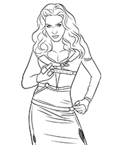 Madonna coloring pages celebrity