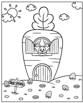 Easter related coloring pages