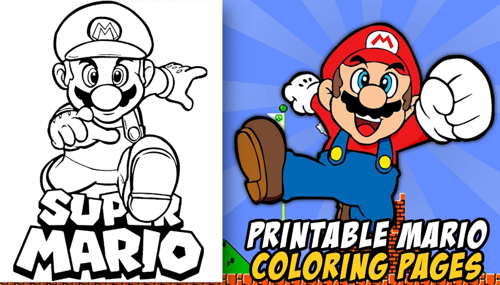 princess peach and bowser coloring pages