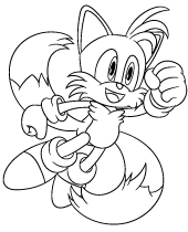 Amy Rose coloring sheet to print 