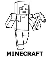 Minecraft coloring pages category