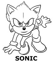 Sonic coloring pages agregated