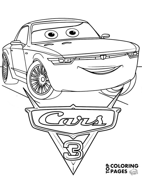 Cars coloring pages for cartoon fans