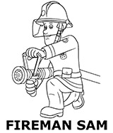 Category of Fireman Sam coloring pages