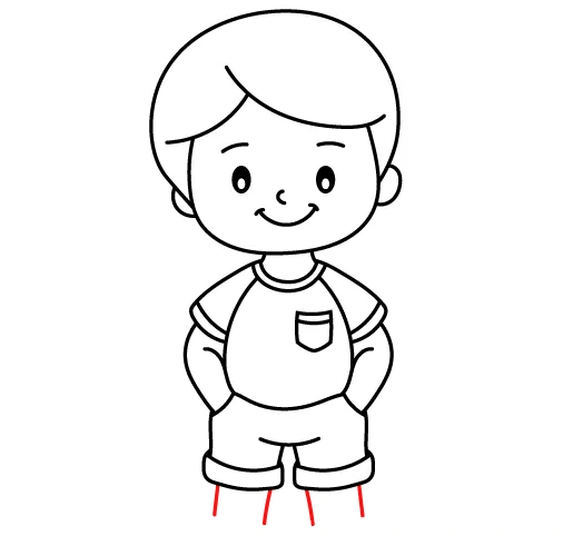 How-to-draw-a-boy-drawing-step-10-legs How to draw a boy tutorial - step 10 legs