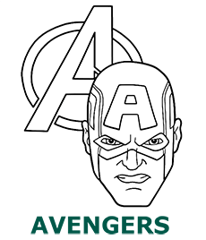 Avengers coloring pages category cover