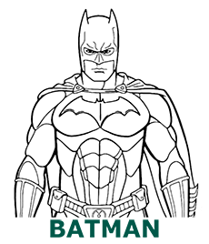 Batman coloring pages category cover