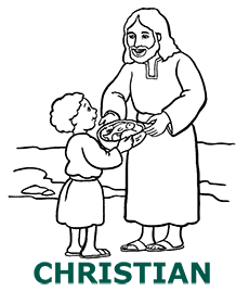 Christian coloring pages category cover