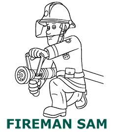 Fireman Sam coloring pages category cover