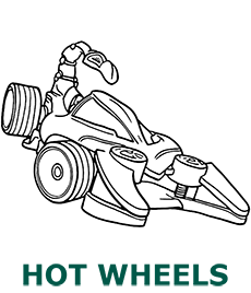 Hot Wheels coloring pages category cover