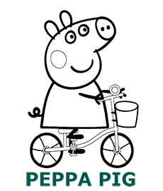 Peppa Pig coloring pages category cover