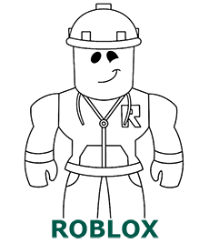 Roblox coloring pages category cover