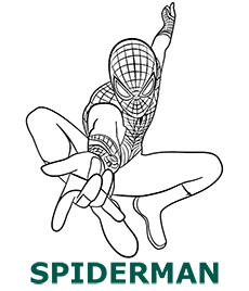 Spiderman coloring pages category cover