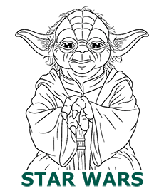 Star Wars coloring pages category cover