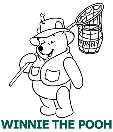 Winnie the Pooh coloring pages category cover