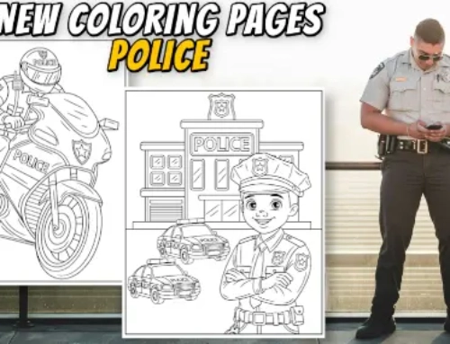 New Police Coloring Pages Now Available!
