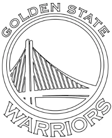 Golden State Warriors logo printable picture