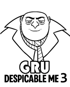 Printable image with Gru