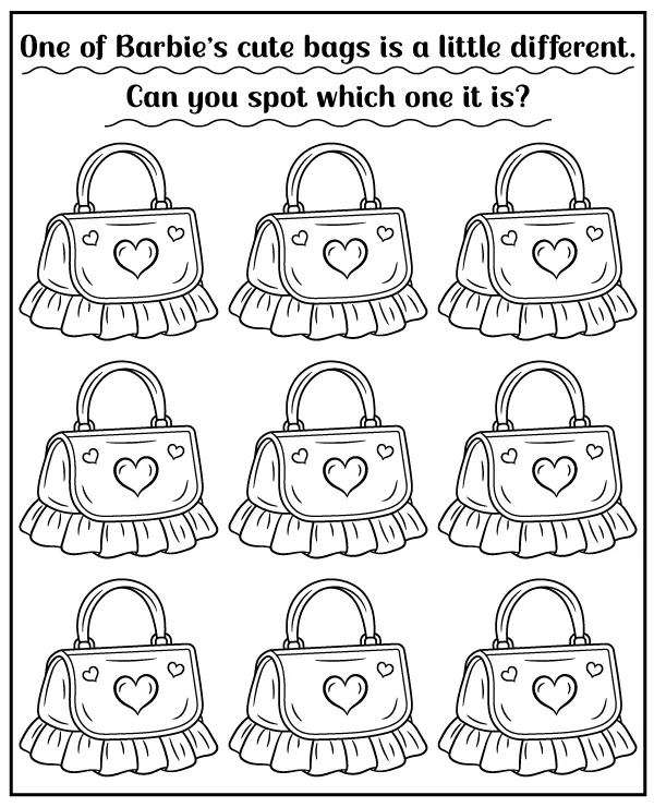 Find a Barbie handbag that's different from the rest