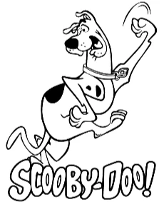 Printable Scooby-Doo coloring sheets