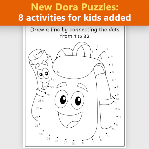 New Dora puzzles added