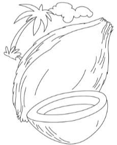 Coconuts printables for children