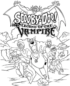 Scooby doo adventures with a vampires