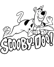 Scooby-Doo logo printable picture