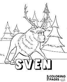 Reindeer Sven from Frozen