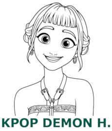 KPop Demon Hunters coloring pages category
