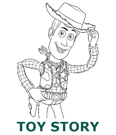 Category of Toy Story Coloring Pages